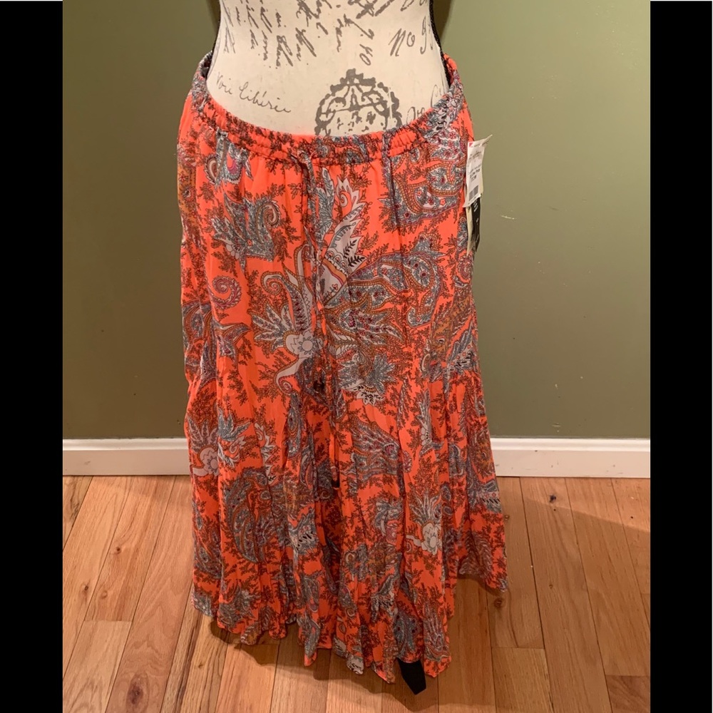 Floral designed Maxi Skirt